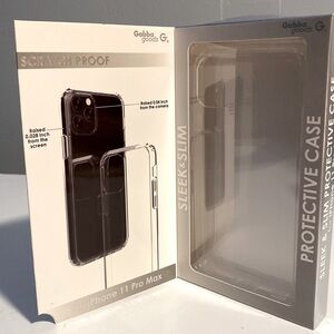 2/$20 iPhone 11 Pro Max Clear Protective Case